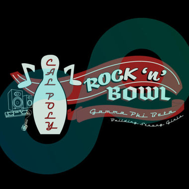 Rock N Bowl Pin