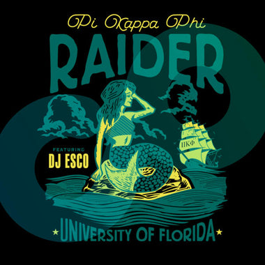 Pi Kappa Phi UF Raider Mermaid