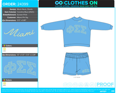 Miami OH Phi Sig Mocknecks & Shorts Fall 2026