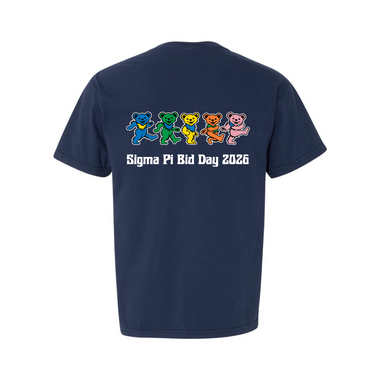 Ole Miss Sigma Pi Fall Rush Grateful Dead Comfort Colors Pocket Tee