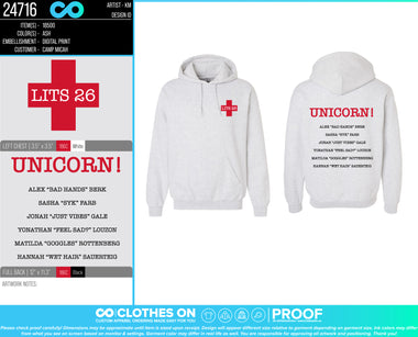 Camp Micah Lifeguard in Training Summer 2026 Hoodies