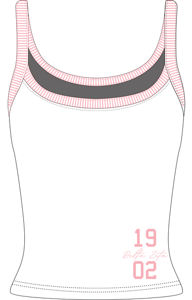 TCNJ Delta Zeta Fall 2026 Full Length Spaghetti Strap Tank Top