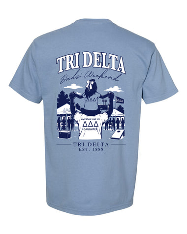 UF Tri Delta Dads' Weekend Comfort Colors Pocket Tee
