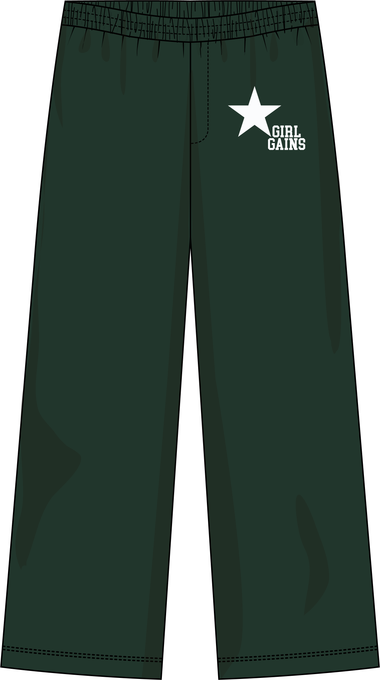 Miami Girl Gains YourWay Star Wide Leg Sweatpants with Pockets