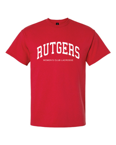 Rutgers Women's Club Lacrosse Fall 2026 T-Shirt