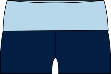HPU Zeta Fall 2026 Fold Over Shorts