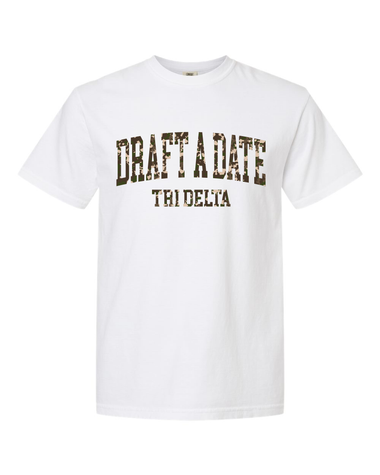 UCF Tri Delt Fall 2026 Draft A Date Comfort Colors T-Shirt