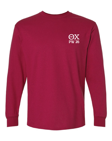 UD Theta Chi Fall 2026 Parents Weekend Long Sleeve Tee