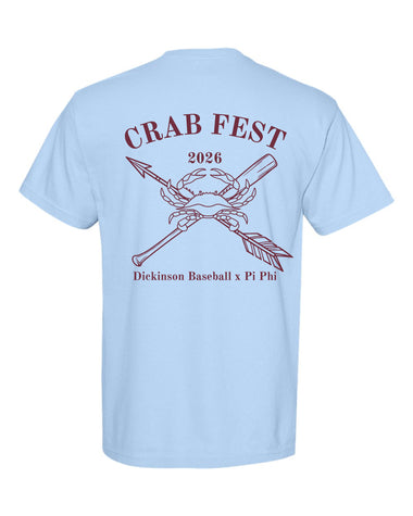 Dickinson Pi Beta Phi Crab Fest Comfort Colors Pocket Tee
