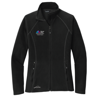 Mount Sinai Eddie Bauer Ladies Full Zip Microfleece Jacket