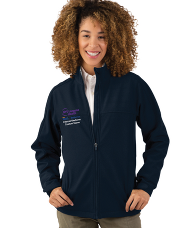NYU Langone Ladies Charles River Soft Shell Jacket