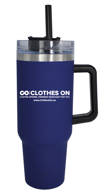 Clothes On 40 oz Tumbler Mug