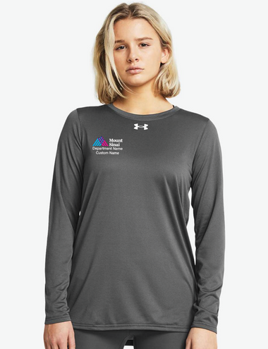 Mount Sinai Under Armour Ladies Tech Long Sleeve Tee