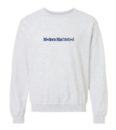 Modern Mat Method Summer 2026 Embroidered Crewneck