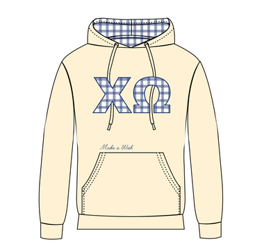 Delaware Chi Omega 2026 Make-A-Wish Hoodie