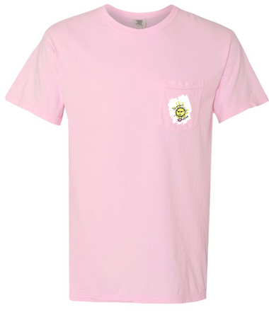 Scatter Sunshine Spring 2026 Comfort Colors Pocket Tee