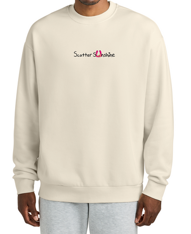 Scatter Sunshine Spring 2026 Premium Embroidered Crewneck