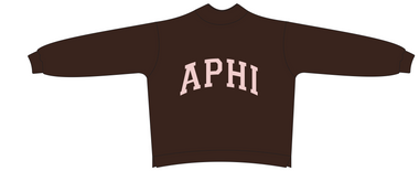 Buffalo Alpha Phi Oversized Mockneck