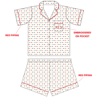 UK AGD Silk PJ Set