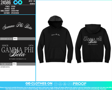 RU GPHI Fall 2026 PR Hoodies