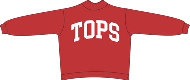 WKU Chi Omega Philanthropy Fundraiser Oversized Fit Mockneck