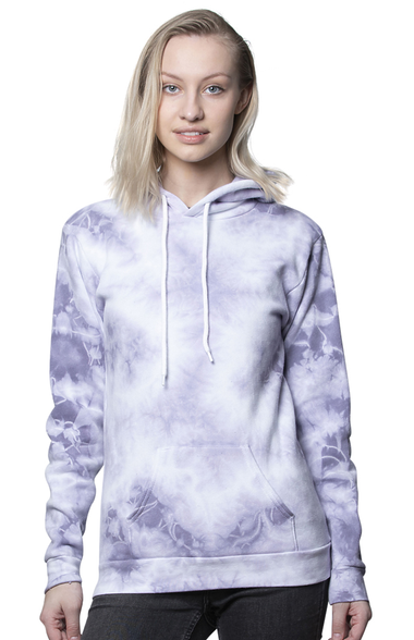 Tie Dye Purple Haze Cloud Hoodie