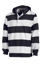 Charles River Hooded Rugby Polo