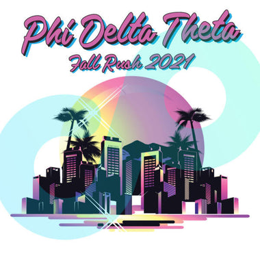 Fall Rush Sunset Skyline