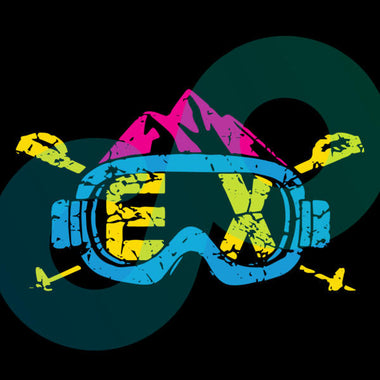 Neon Ski Goggles