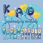 Dance Blue Heart Balloons