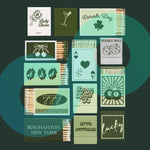 Parade Day Matchbook Collage