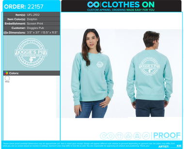 Doggie's Pub Summer 2025 Vintage Sweatshirts