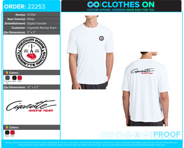 Cigarette Racing Team Summer 2025 Dri Fit Tees