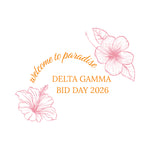 UNF DG Bid Day Tees Fall 2026