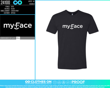 myFace Summer 2026 Tees