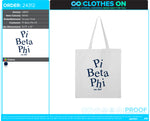 UF Pi Beta Phi Fall Recruitment 2026 Gameday Pins & Totes