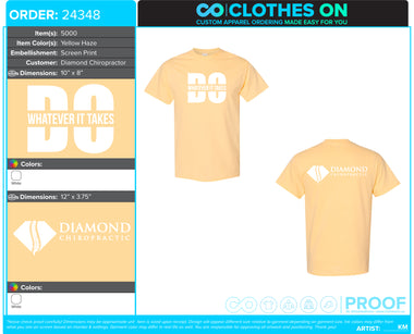 Diamond Chiropractor Spring 2026 T Shirts