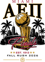 UMiami AEPi Fall 2026 Rush Shirts