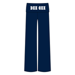 Hofstra Delta Gamma Foldover Yoga Pants