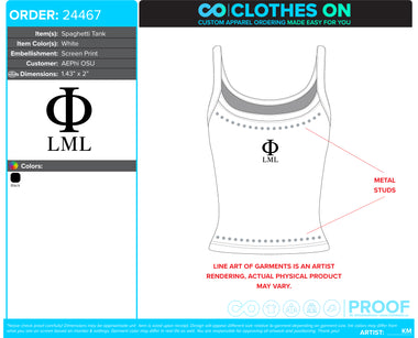 OSU AEPhi Fall 2026 Tanks & Hoodies