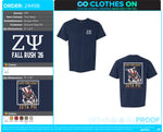 Arizona Zeta Psi Rush Tees Fall 2026