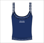 Nevada Tri Delta Work Week Layered Tank Top