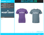 Beast Coast Volleyball July 2026 Tees