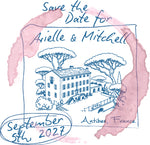 Mevorah Save the Date Fall 2027 Napkins
