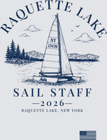 Raquette Lake Summer 2026 Sailing Sweatshirts