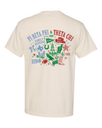 UNT Pi Beta Phi x Theta Chi Family Weekend Comfort Colors Tee