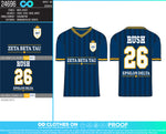 Binghamton ZBT Fall 2026 Rush Jerseys