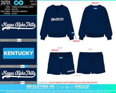 UK Theta Fall 2026 Matching Sets- BLANK Samples
