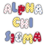 Illinois Alpha Chi Sigma Fall 2026 Patches Shirt