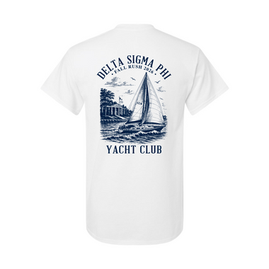 UNT Delta Sigma Phi Yacht Club Fall Rush Tee